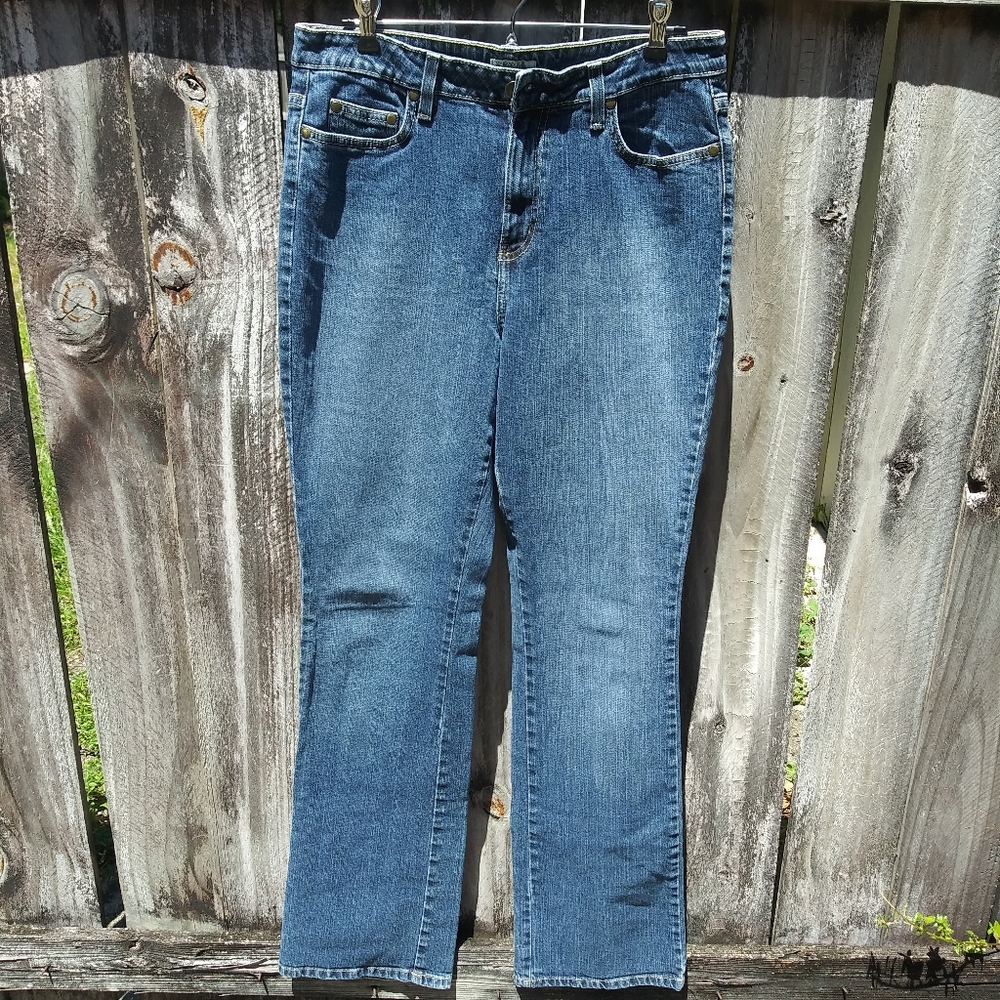 ❤St. Johns Bay Stretch Boot Cut Jeans Size 12 Tall
